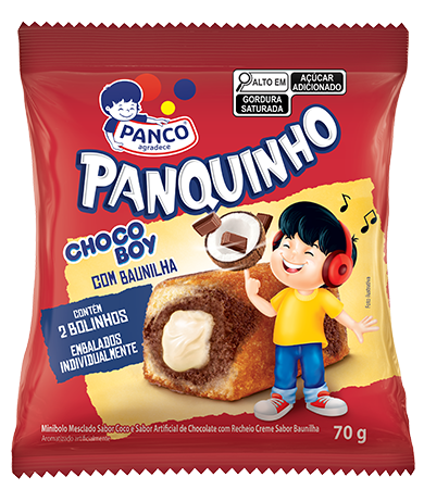 Bolinho Panquinho Chocoboy